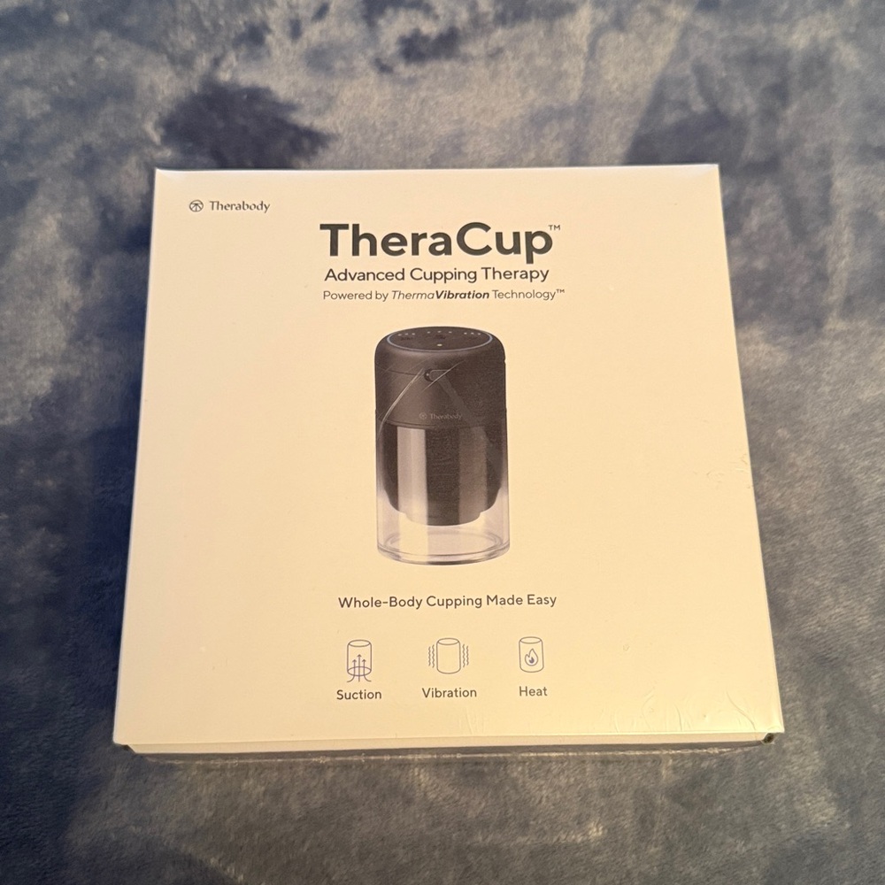 Therabody TheraCup with Suction and Heat - Black